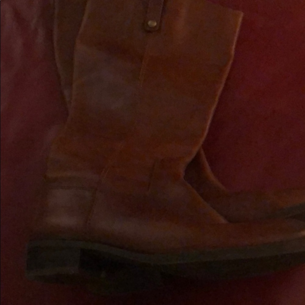 INC Leather Riding Boots - Picture 2 of 2